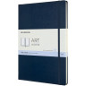 Скетчбук MOLESKINE Art Sketchbook Medium, нелинованный, синий сапфир ARTQP054B20
