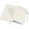 Блокнот MOLESKINE CLASSIC LARGE линейка, голубая гортензия QP616B42