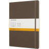 Блокнот MOLESKINE CLASSIC SOFT XLARGE, в линейку, коричневый QP621P14