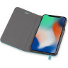Чехол-книжка MOLESKINE для APPLE IPHONE X IPHXXX бирюзовый MO2CBPXB35