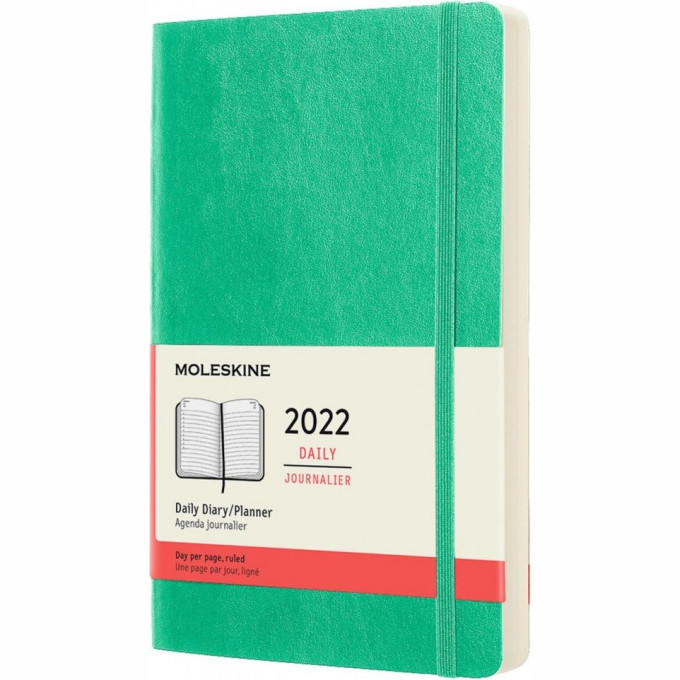 Ежедневник MOLESKINE CLASSIC SOFT LARGE (мятный) DSK4612DC3